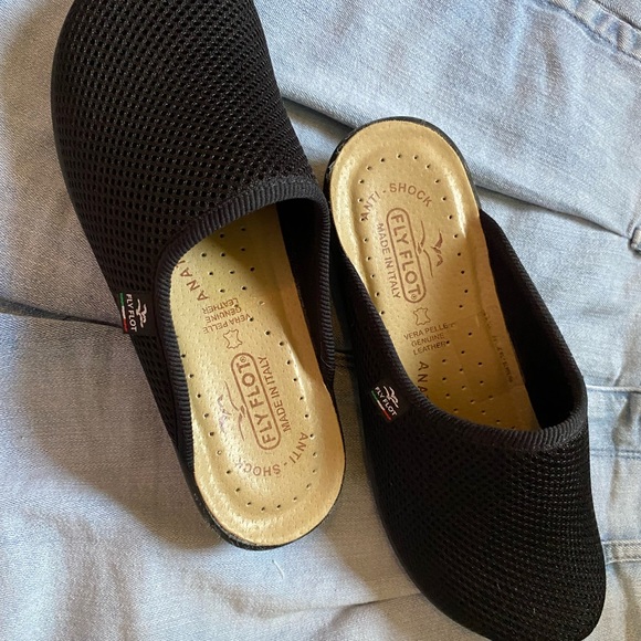 Comfort Italian clog mules size 6.5 - Picture 2 of 4